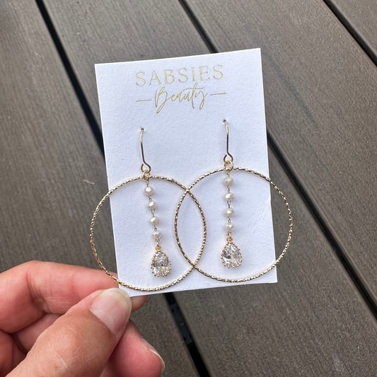 Fancy Chain Dangle Earring