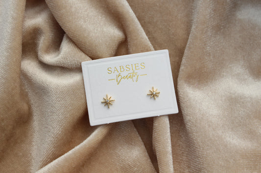 Dainty Star with Crystal